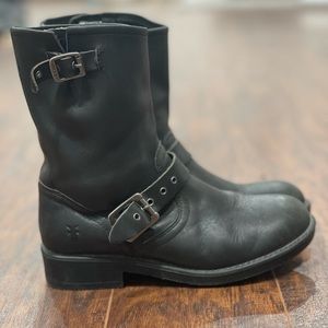 Frye motorcycle boots, unisex kids size 3